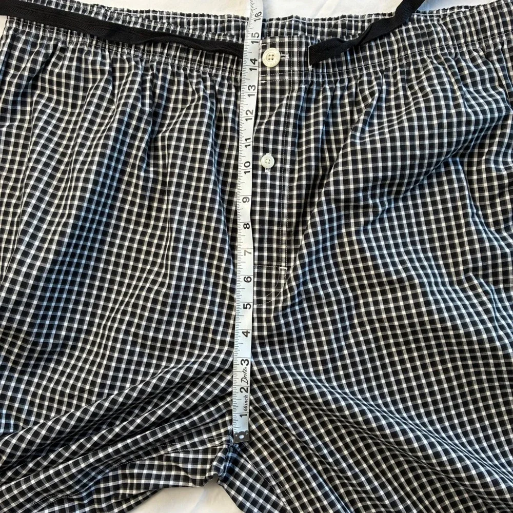 Cremieux Loungewear Mens 2XB Gingham Plaid Cotton Pajama Pants Gingham Classic